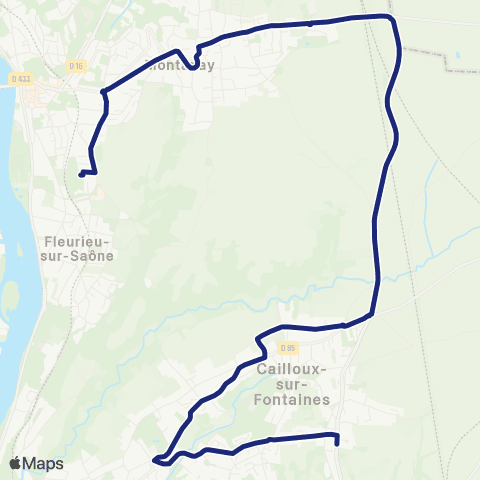 TCL Scolaires Institution ND de Bellegarde & Lycée Rosa Parks (Neuville) map