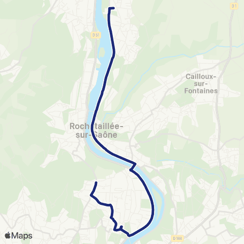 TCL Scolaires Institution ND de Bellegarde (Neuville) map