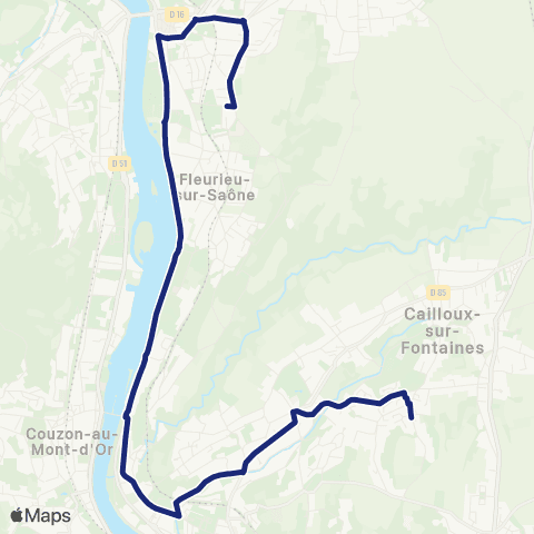 TCL Scolaires Institution ND de Bellegarde & Lycée Rosa Parks (Neuville) map