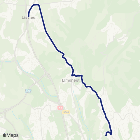 TCL Scolaires Collège et Lycée Fromente (St-Didier-au-Mont-d'Or) map