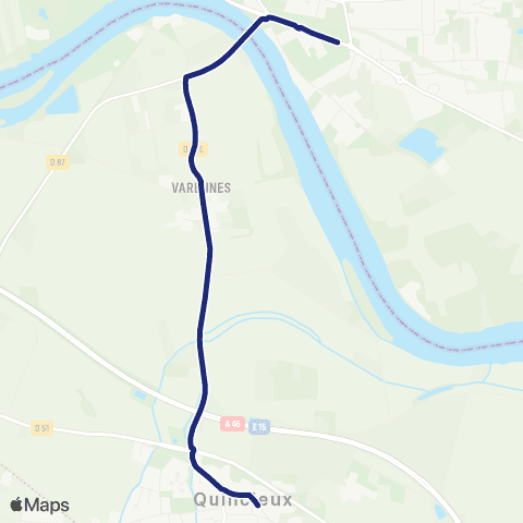 TCL Scolaires Collège de la Sidoine (Trévoux) map