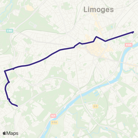 TCL La Cornue <> J. Gagnant map