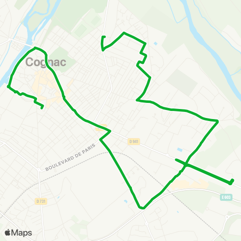 Transcom Ligne 5 map