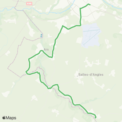 Transcom Cognac > Ars > Saint-Fort map