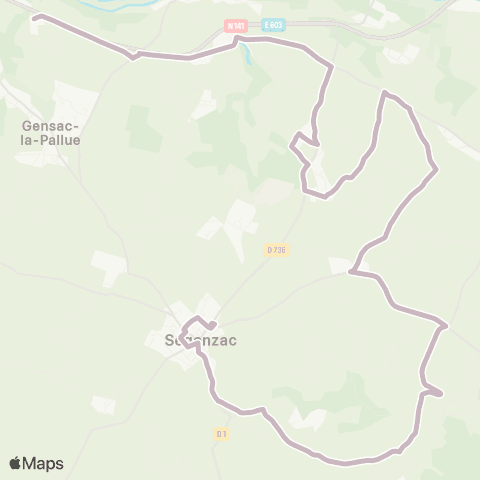 Transcom Mainxe <> Segonzac map