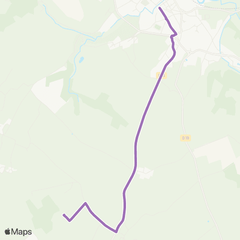 Transcom Birac <> Châteauneuf map