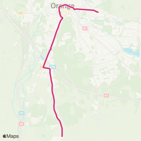 TCVO - Scolaire LEP Viticole map