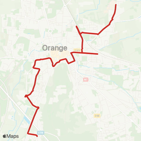TCVO Hôpital - Collège Giono / Debussy map