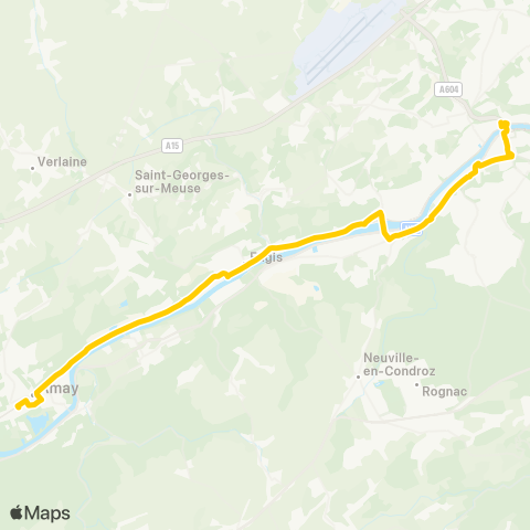 TEC Liège - Verviers Arbre St-Michel / Trixhes-Beauséjour-Neuville map