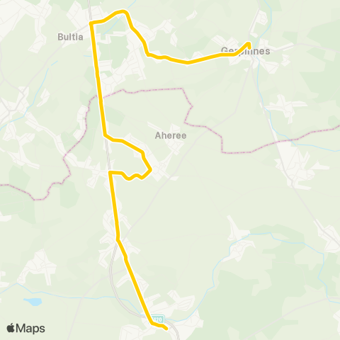 TEC Namur-Luxembourg Gerpinnes - Laneffe map