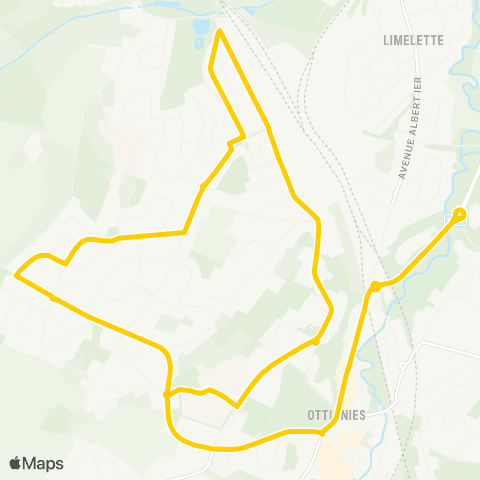 TEC Ottignies - Clinique - Petit-Ry map