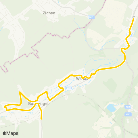 TEC Bassenge - Eben-Emael map