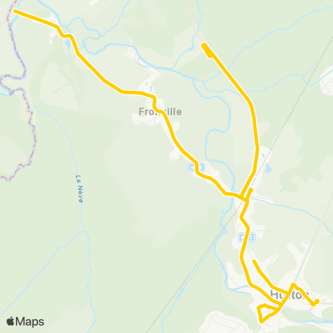 TEC Deulin - Hotton map