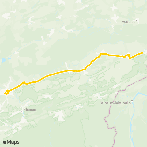 TEC Mariembourg - Doische map
