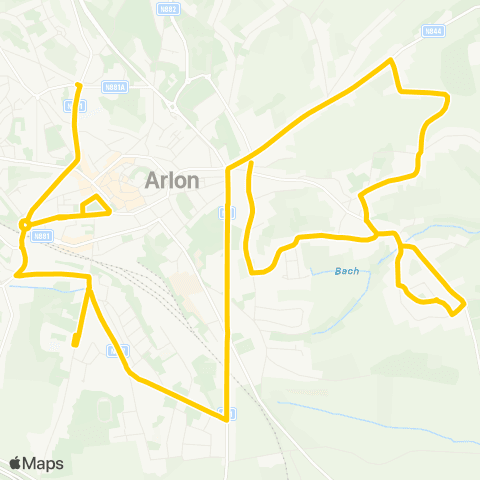 TEC Waltzing - Arlon map