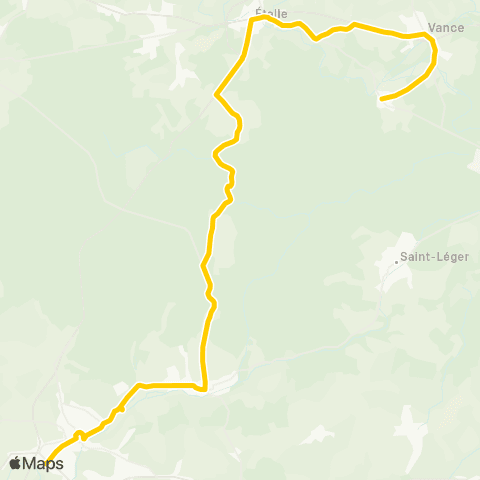 TEC Chantemelle - Virton map