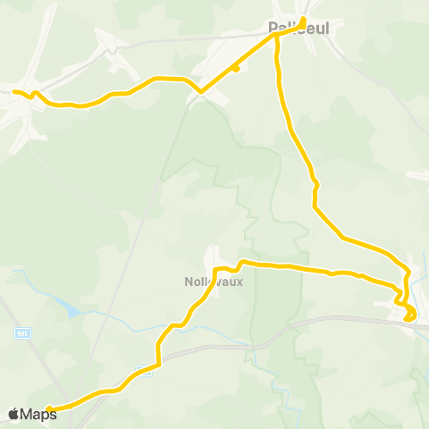 TEC Menuchenet - Carlsbourg - Paliseul map