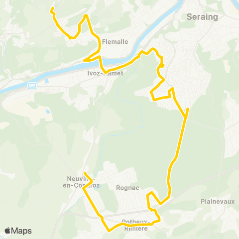 TEC Arbre St-Michel / Trixhes-Beauséjour-Neuville map