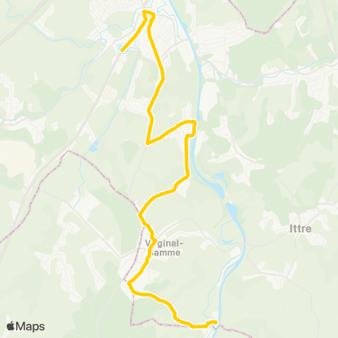 TEC Tubize - Virginal map