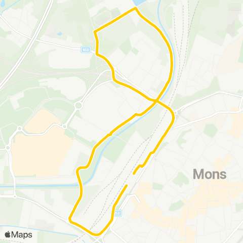 TEC Mons Grand Large map