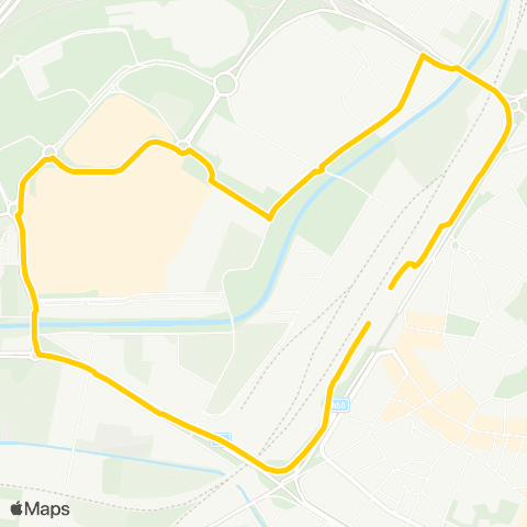 TEC Mons Grands Prés map