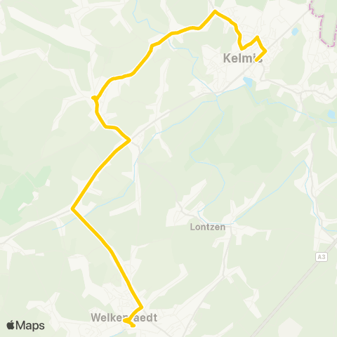 TEC Welkenraedt - Kelmis map