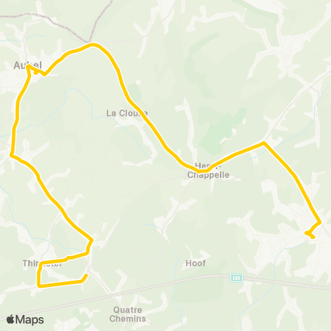 TEC Thimister - Aubel - Welkenraedt map