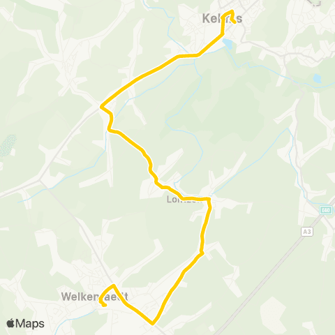 TEC Welkenraedt / Montzen - Birken - Kelmis map