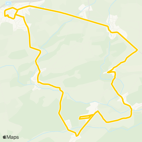 TEC Philibus des Fagnes map