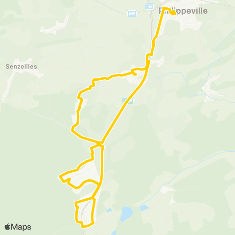 TEC Philibus de la Voie Verte map