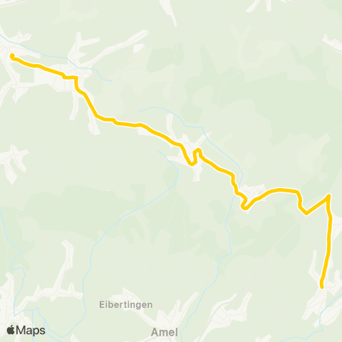 TEC Waimes - Heppenbach map