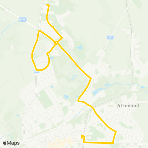 TEC Nivelles - Portes de l'Europe map