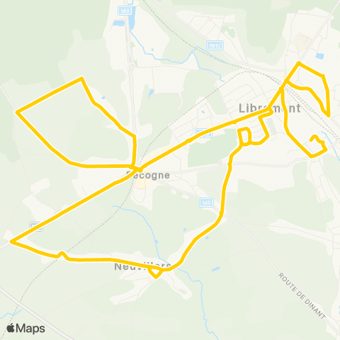 TEC Circuit Scolaire de Libramont (Wisbeley) map