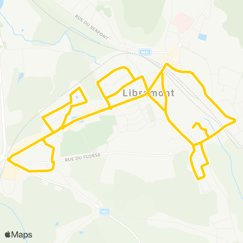 TEC Circuit Scolaire de Libramont (Blancheau) map