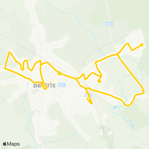 TEC Circuit Scolaire de Bertrix (Zoning) map
