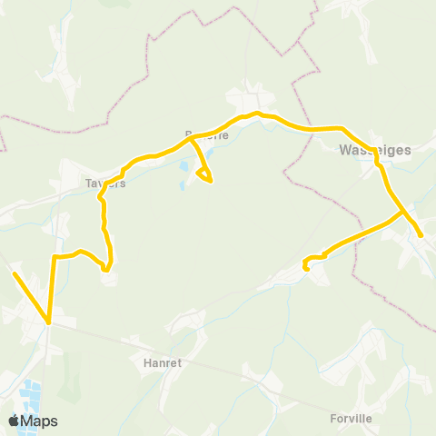 TEC Eghezée - Jandrain / Hemptinne map