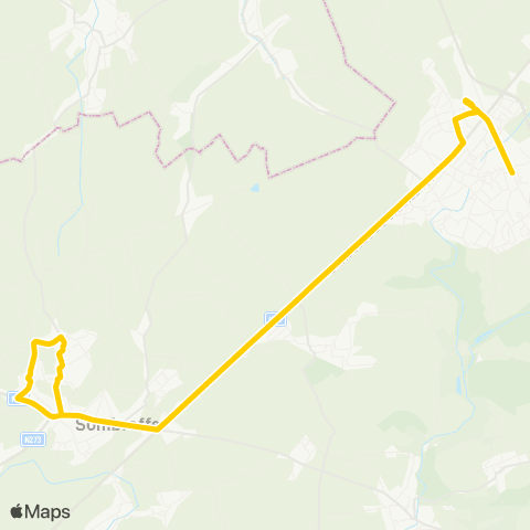 TEC Gembloux - Sombreffe map