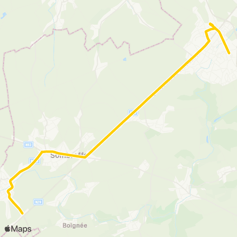 TEC Gembloux - Sombreffe - Ligny map