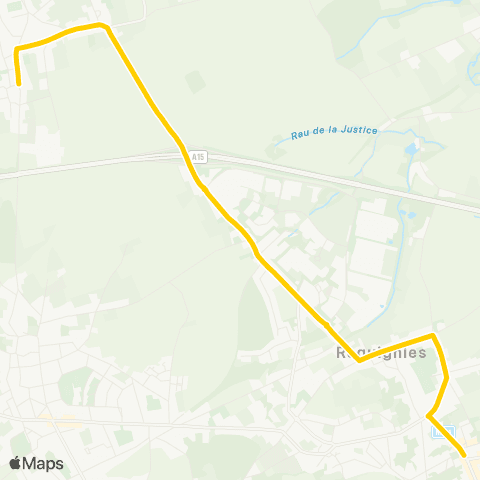 TEC Marché de Courcelles (Spécial) (43-83) map