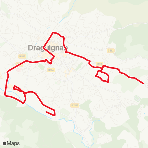 TEDbus L03 - Bonaparte - Salamandrier - Caussemille map
