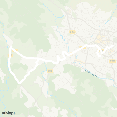 TEDbus Draguignan - Flayosquet map