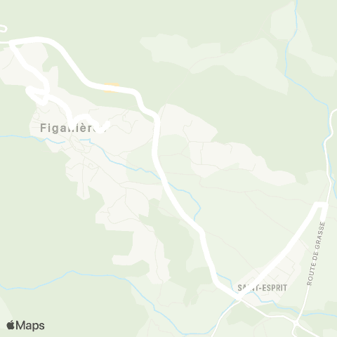 TEDbus La Motte - Figanières + Prim Fig map