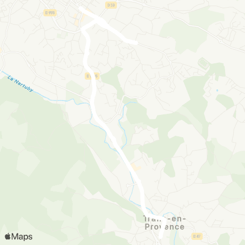 TEDbus Trans - Coll Thomas map