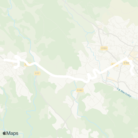 TEDbus Flayosc - Draguignan map
