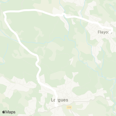 TEDbus Flayosc - Lorgues map