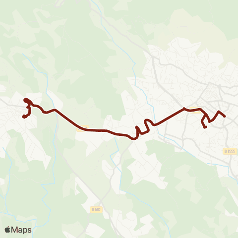 TEDbus Scolaire Flayosc - Draguignan map