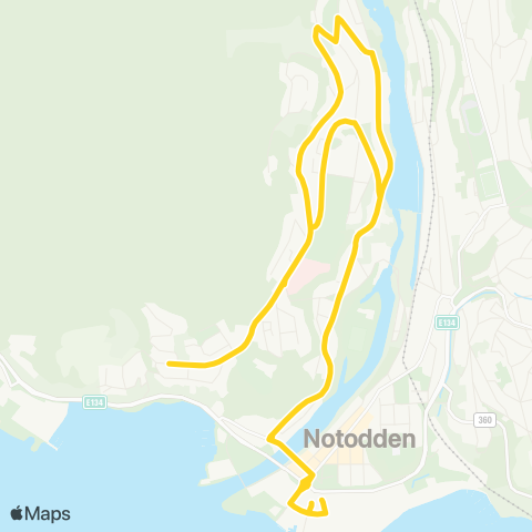 Farte Notodden-Sjukehuset-Anundskås map