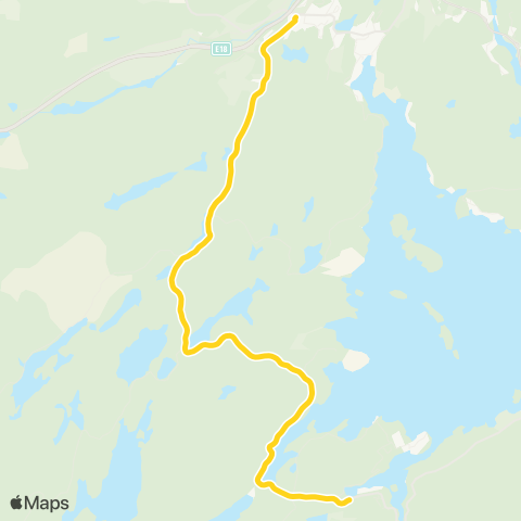 Farte Kragerø-KJølebrønd map