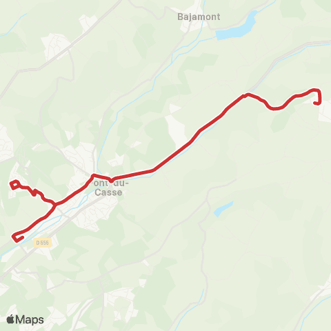Tempo Ligne Scolaire 103 map