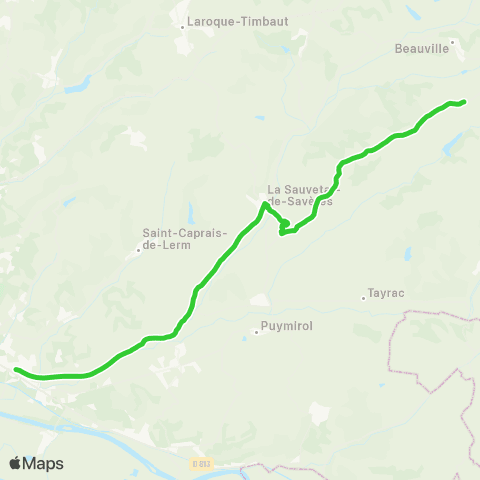 Tempo Ligne Scolaire 202 map